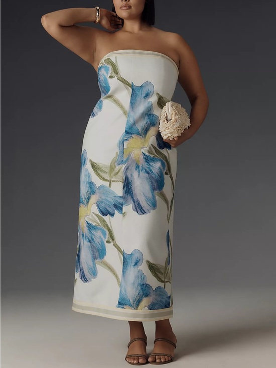 Significant Other Dresses & Skirts - Significant Other Tess Strapless Midi Dress NEW